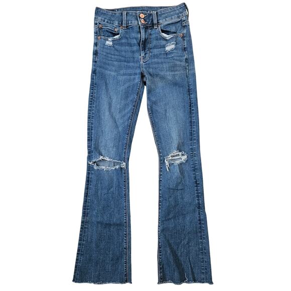 American Eagle Outfitters Denim - American Eagle jeans AE High Rise Artist Flare 4x32